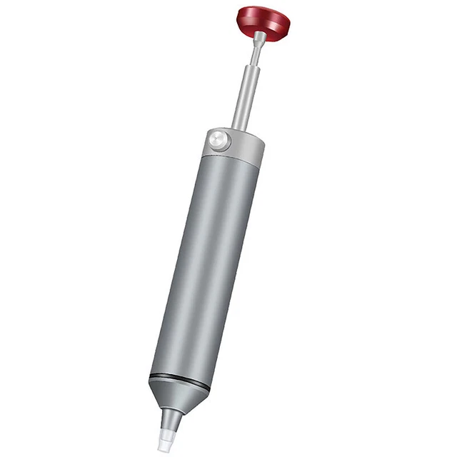 1Pc Aluminum Alloy Powerful Desoldering Pump Picker Suction Tin Soldering Pe BII