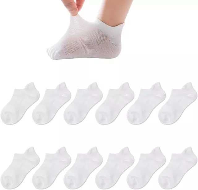 Toddler Non Slip Socks No Show anti Skid Ankle with Grips for Kids Little Girls