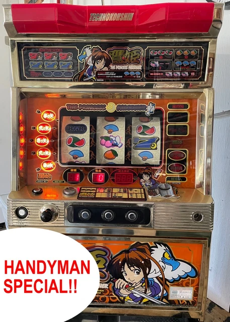 Quarter Pachislo Princess Falconer Slot Machine / 926 Pg Manual (See Details)