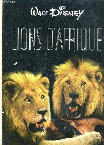 Lions d'Afrique [Board book] [Jan 01, 1955] Esme Jean d' and I...