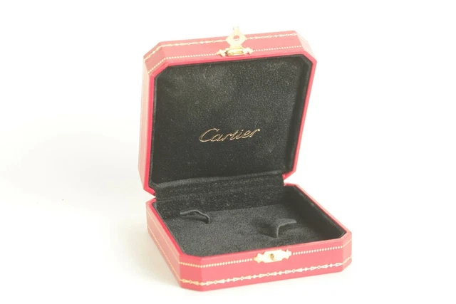 CARTIER Écrin pour boutons de manchettes bijoux COT10085 cufflinks box (61579)