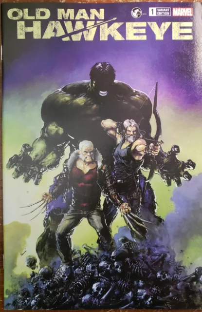 Old Man Hawkeye 1 * Clayton Crain Exclusive Variant Trade Dress Marvel Comics