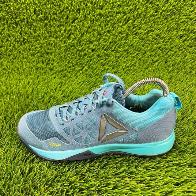 REEBOK CROSSFIT NANO 6.0 Womens Size 7.5 Blue Athletic Shoes Sneakers ...