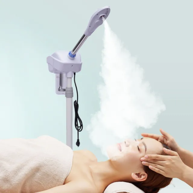 750W SPA Hot Ozone Facial Steamer Sprayer Beauty Salon Skin Care Vapor Equipment