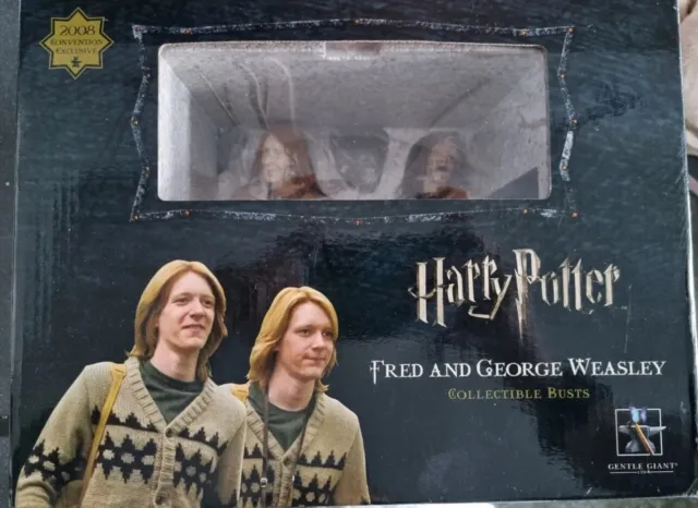 Gentle Giant Fred & George Bust Harry Potter