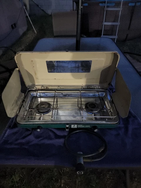 SEARS SIR EDMUND Hillary Single Burner Propane Tank Camping
