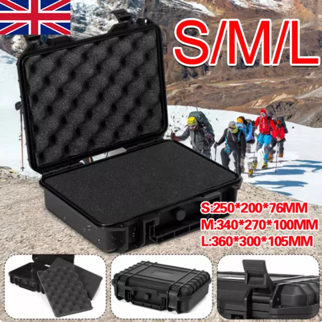 Protective Waterproof Hard Carry Flight Case Camera Equipment Storage Secure Box