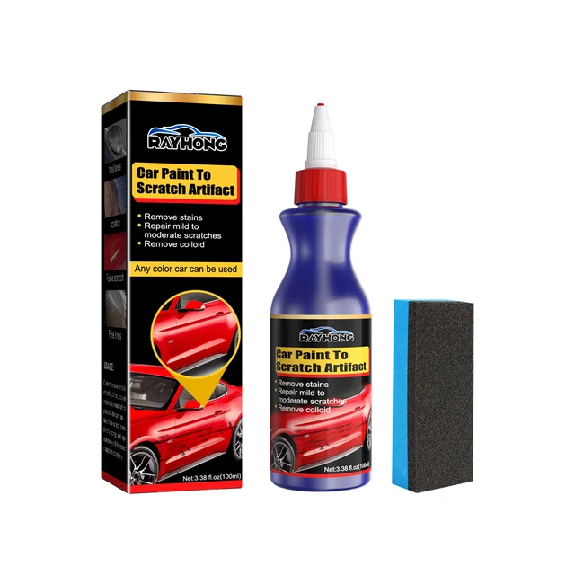 Kit Fluido Riparazione Graffi Vernice Auto Lucidatura Superficie Liquido Ristrutturazione