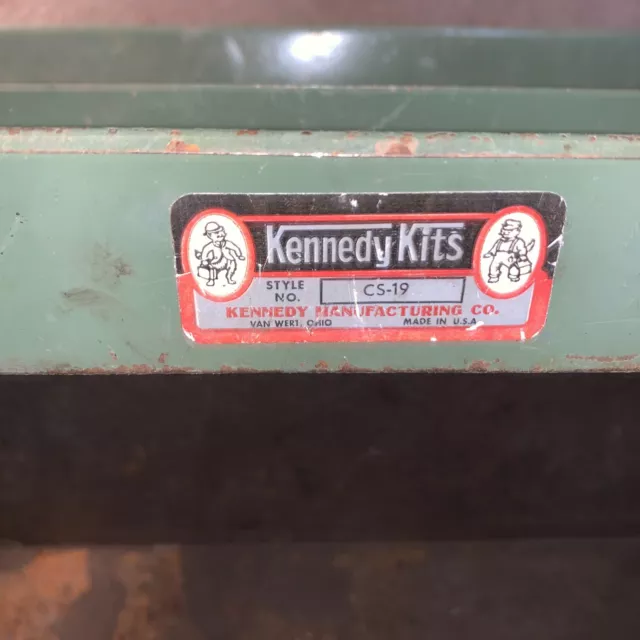 Vintage Kennedy Kits Model CS-19 Cantilever Tray Machinist Mechanic Tool Box 2