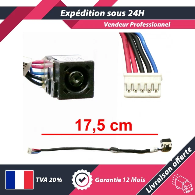 Connecteur Dc Power Jack Pour Dell Latitude E5530 Version Longue