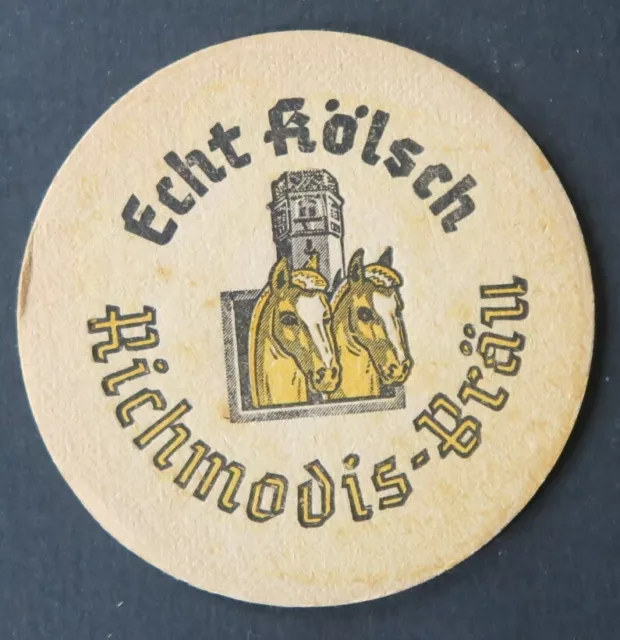 Sous-bock bière RICHMODIS BRAU beermat Bierdeckel 24