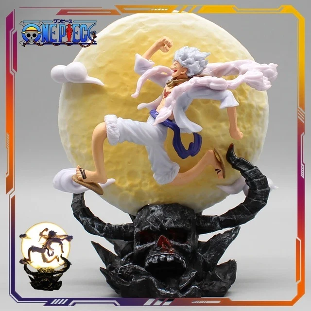 Figurine One Piece – Luffy Gear 5 – PVC 20 Cm – Pose Dynamique – 2024