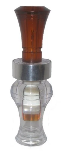 Timber Poly Double Reed Duck Call, Bourbon/Water