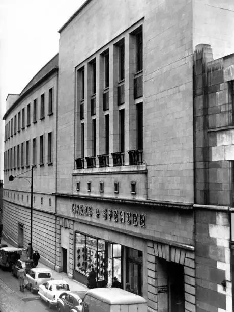 Marks & Spencer 1958 Birmingham Old Photo