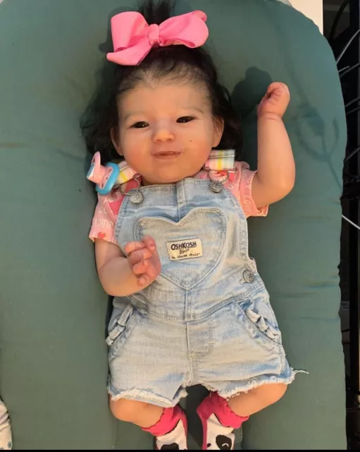 Yuki By Jannie de Lange Prototype Asian Reborn Baby Doll