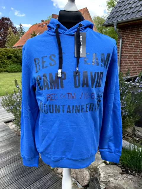 Camp David Sweatshirt / Pullover - Gr.: M - neu - Hood