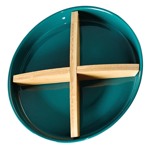 1 pz vassoio per frutta griglia ceramica vassoio per porcellana stoviglie cinesi ciotola per frutta vassoio per snack con