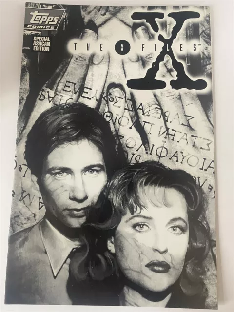 THE X-FILES #1 Special Ashcan Edition seltene B&W Promo Topps Comics 1995 Neuwertig