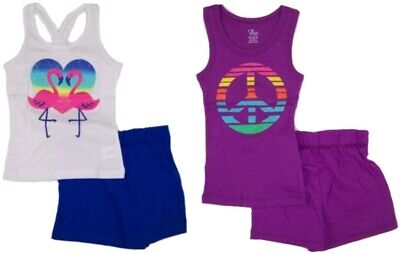 The Children's Place Girl's 2 Pc Tank Top & Shorts Set NWT      Size  4  or  5/6