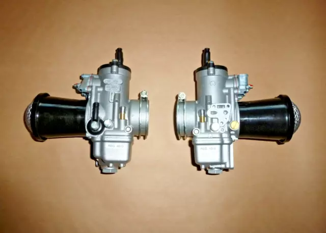 Dellorto PHM AS1/AD1 40mm PAIR carburetor SET PAIR Ducati 750SS 900SS bevel twin Dellorto PHM AS1/AD1 40mm PAIR carburetor SET PAIR Ducati 750SS 900SS bevel twin