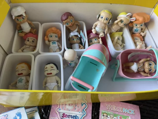 Baby secrets Dolls Bathtub Miced  bulk lot girls toys collectable 3