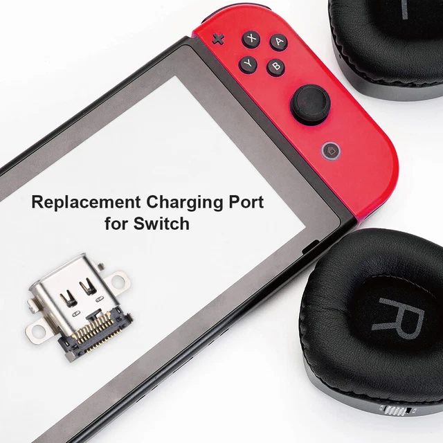 REPLACEMENT USB C Charging Port Socket for Nintendo Switch Console