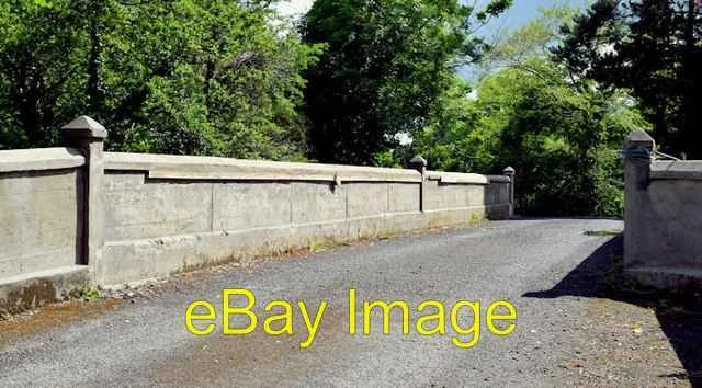 Photo 6x4 Bridge, River Lagan, Dromore (June 2015) The view, towards the  c2015