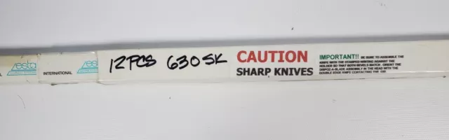 12/Box Esta Dispoz-A-Blade HSS Knife Knives 25" 630SK SK630 12 Pack