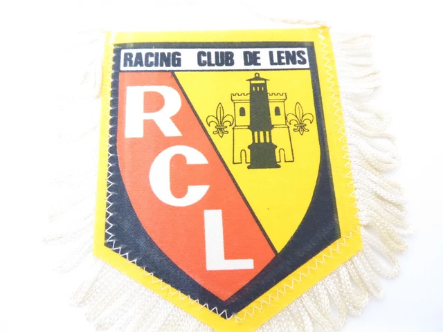 Fanion / Pennant Du Racing Club De Lens (RCL) - Fabriqué En France