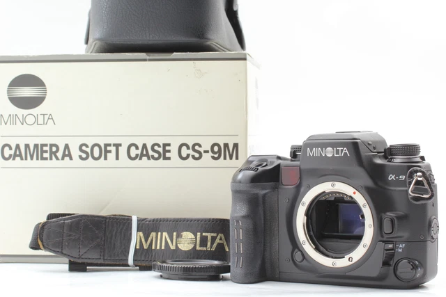【Near MINT SSM Model w/Case】Minolta Maxxum Dynax α-9 a-9 α9 a9 Alpha  From JAPAN