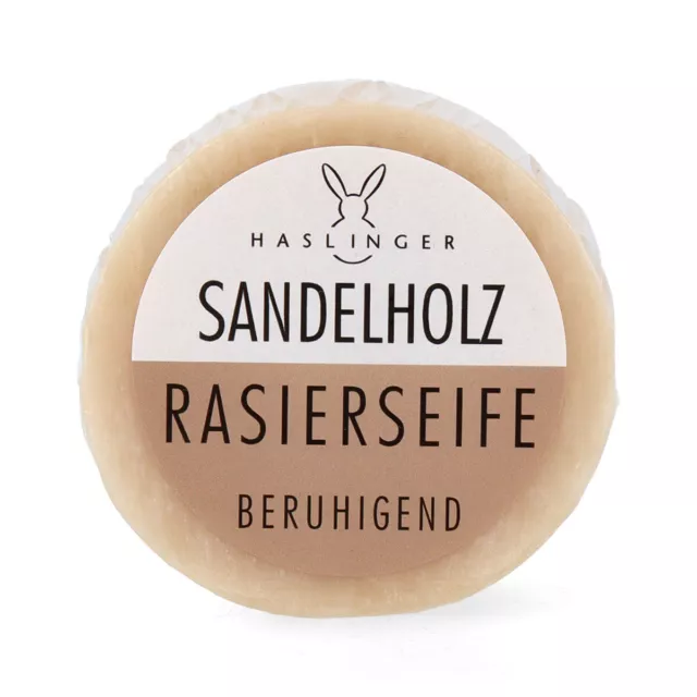 Haslinger shaving soap sandalwood 60 g soothing