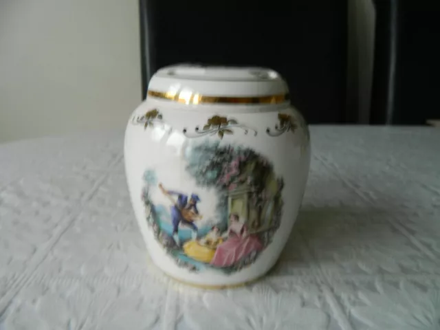 Vintage Lord Nelson pottery ceramic jar / lavender / Pourri pot