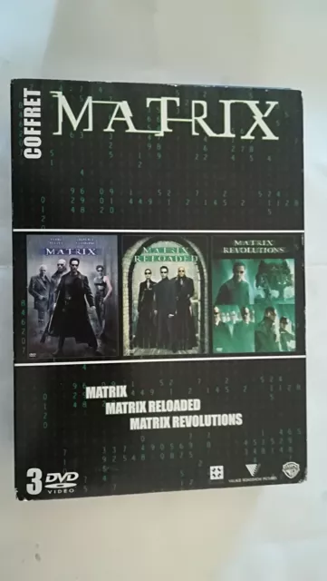 Coffret DVD Matrix : la trilogie