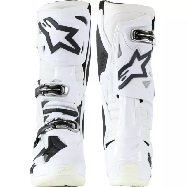 Alpinestars MX 2023 Tech 10 White Motocross Dirt Bike Boots 3