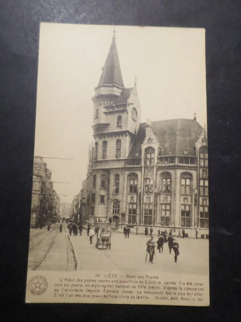Charleroi - Cpa de Belgique Hainaut entrée de la rue Neuve PONT6