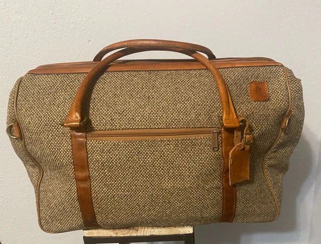 ROOMY HARTMANN TWEED & LEATHER Trim Bag Carry On Luggage