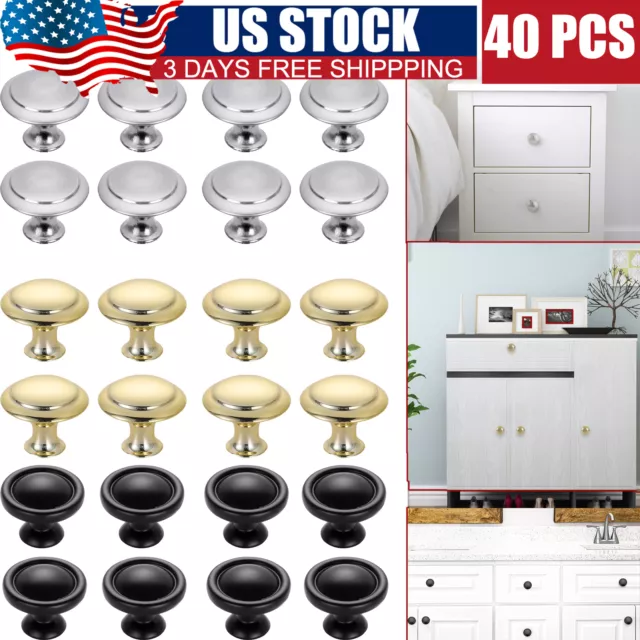 Kitchen Cabinet Knob Dresser Knobs Door Handle  Drawer Knob Drawer Pull 10-40PCS