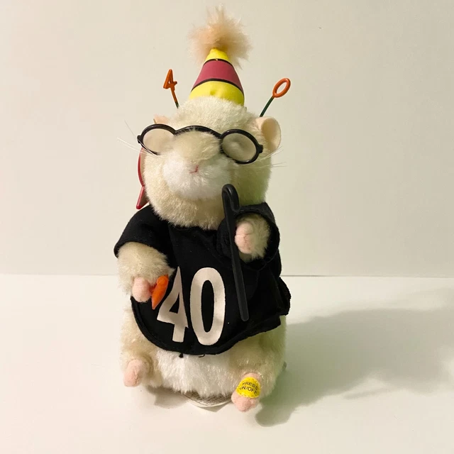 2003-gemmy-dancing-hamster-40th-birthday-they-say-its-your-birthday