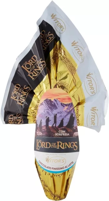 Il Signore degli Anelli LotR Uovo Pasqua Cioccolato Latte Witor's spedizione BRT