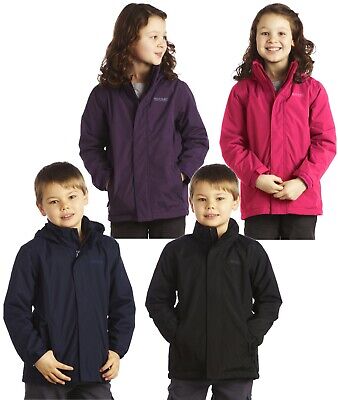 Regatta Westburn II Kids Waterproof Fleece Lined School Coat
