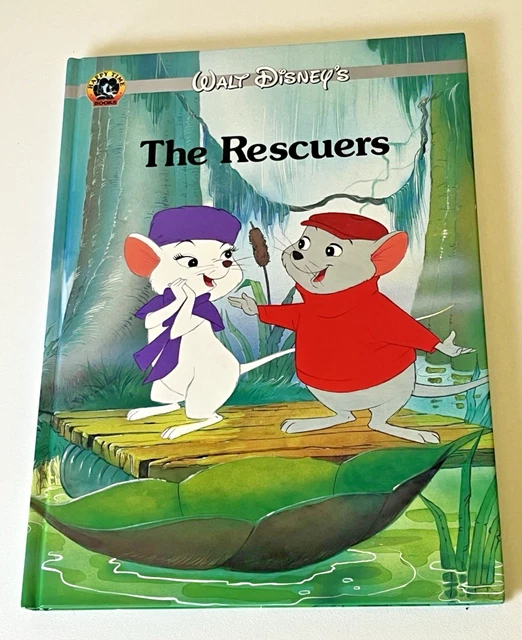 The Rescuers Book Devil THE RESCUERS WALT Disney Vintage Hardcover Book 1989 $32.00 - PicClick AU