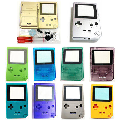 12 COLORI Alloggiamento Custodia con un Cacciavite Kit per Game Boy Pocket GBP Console 