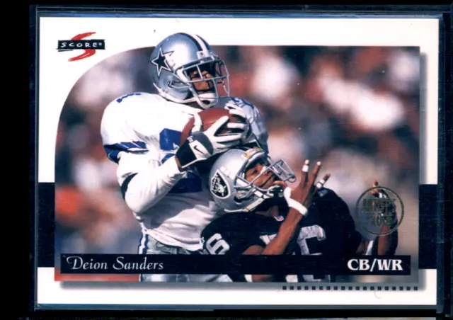 1996 Score Football 'Artist's Proof' Deion Sanders [Cowboys] card #79 HOF  NM