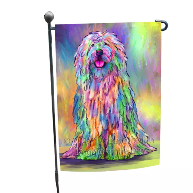 Paradise Wave Komondor Dog Garden Yard Porch Lawn Spring Vertical Home Flags