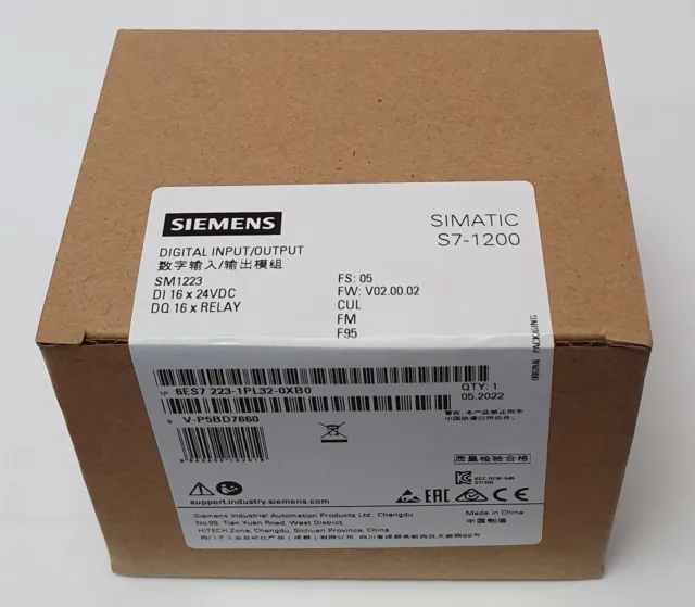 Siemens S7-1200 SM 1223 6ES7223-1PL32-0XB0 6ES7 223-1PL32-0XB0