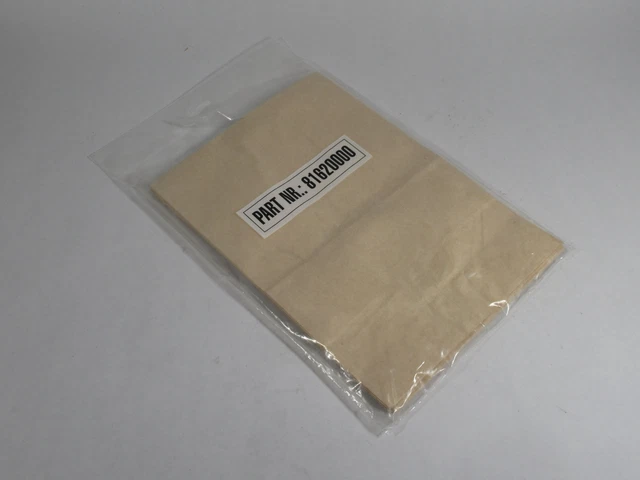 Nilfisk 81620000 Replacement Vacuum Bag 12-5/8" Length *LOT OF 3* NWB
