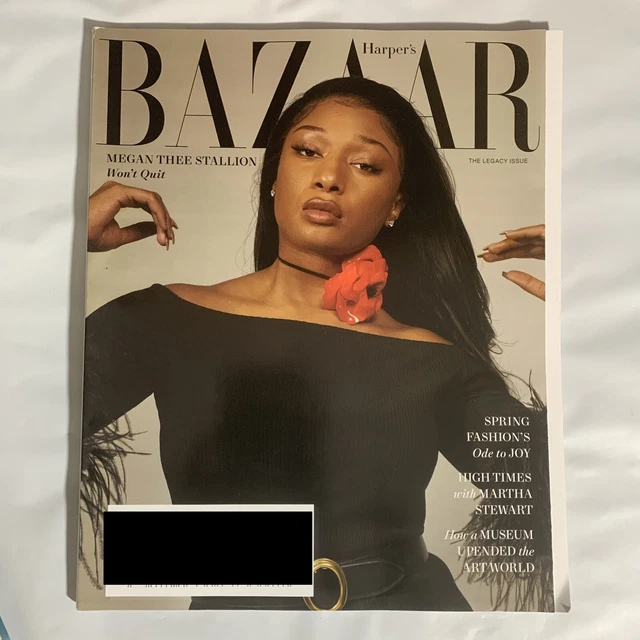 HARPERS BAZAAR MAGAZINE March 2021 Megan Thee Stallion Won’t Quit