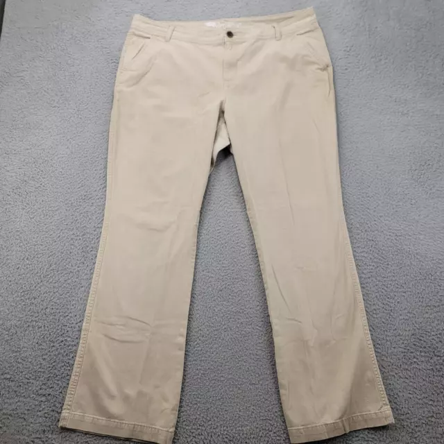 Old Navy Pants Womens 18 Tan Regular The Sweetheart Straight