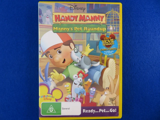 DISNEY HANDY MANNY Manny's Pet Roundup - DVD - Region 4
