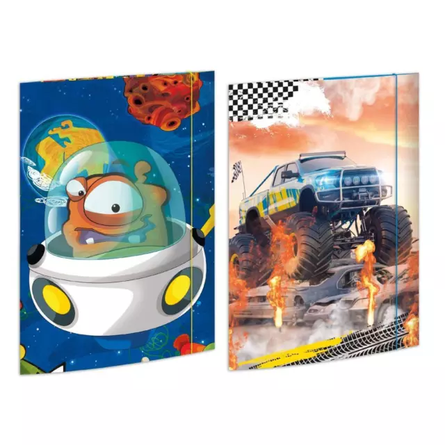 RNK Verlag Zeichenmappe A3 Space Aliens mit Gummizug (4002871453707)